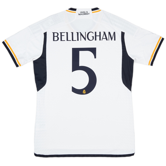2023-24 Real Madrid Authentic Home Shirt Bellingham #5
