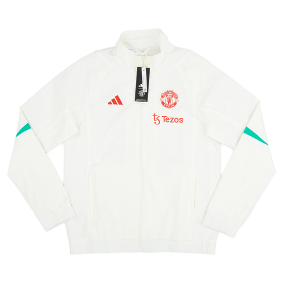 2023-24 Manchester United adidas Pre-Match Jacket KIDS