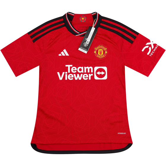 2023-24 Manchester United Home Shirt KIDS