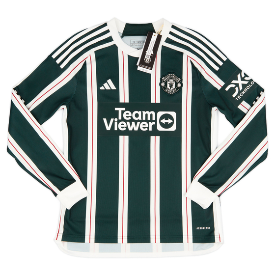 2023-24 Manchester United Away L/S Shirt KIDS