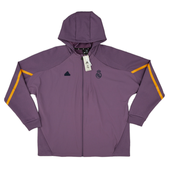 2023-24 Real Madrid adidas D4GMD Hooded Jacket(XXL)