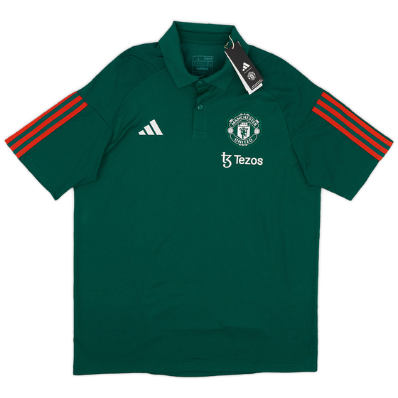 2023-24 Manchester United adidas Polo T-Shirt