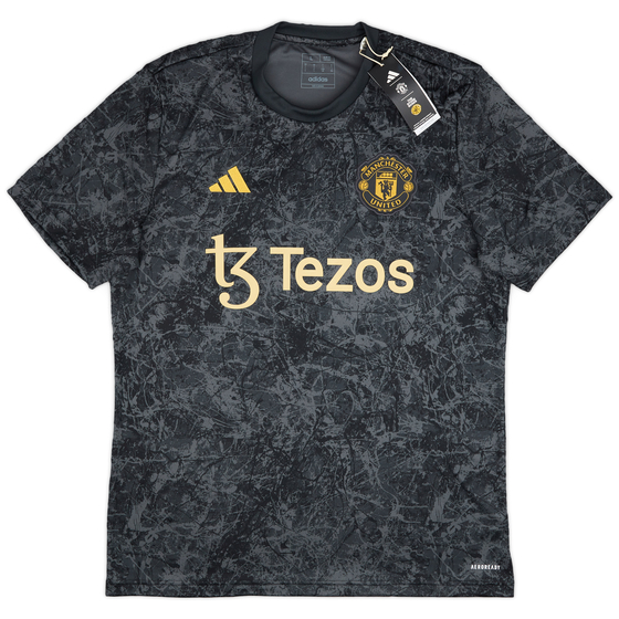 2023-24 Manchester United x adidas x Stone Roses Pre-Match Shirt