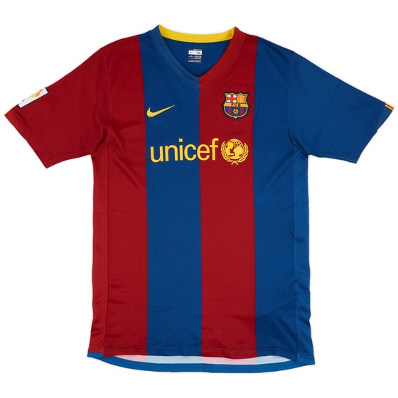 2006-07 Barcelona Home Shirt - 7/10 - (XL.Boys)