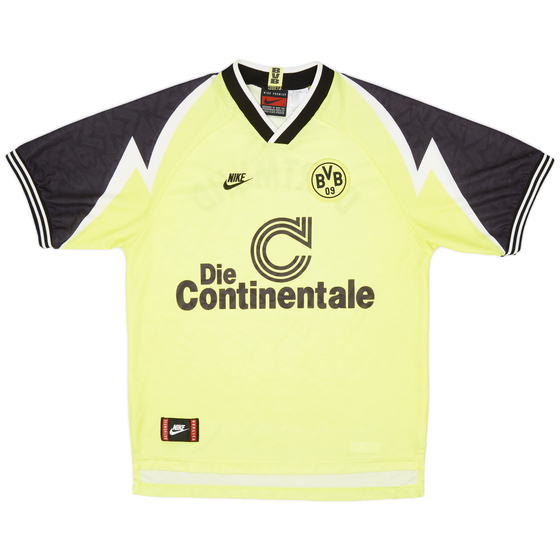 1995-96 Borussia Dortmund Home Shirt - 7/10 - (L)