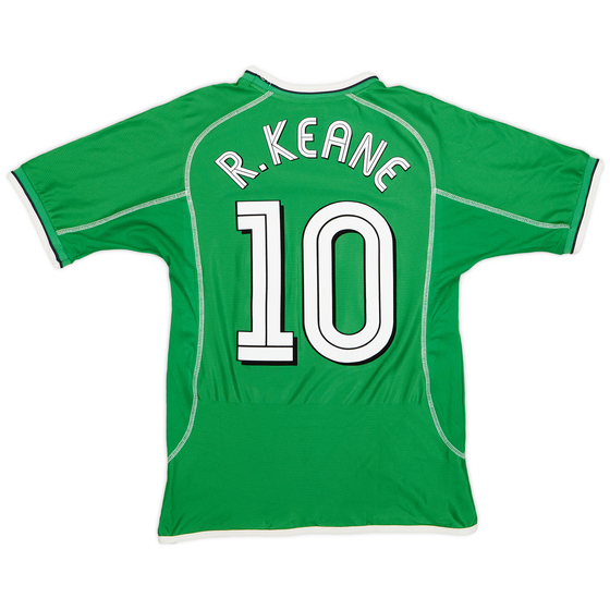 2001-03 Ireland Home Shirt R.Keane #10 - 8/10 - (S)