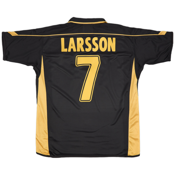 2003-04 Celtic Away Shirt Larsson #7 - 6/10 - (L)