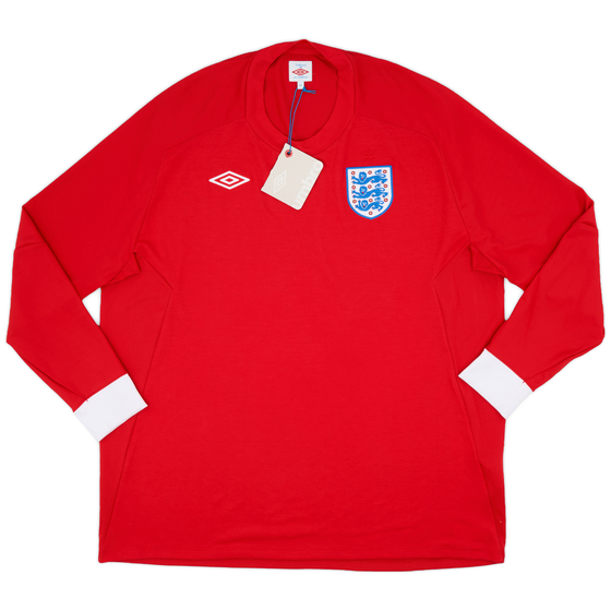 2010-11 England Away L/S Shirt (3XL)