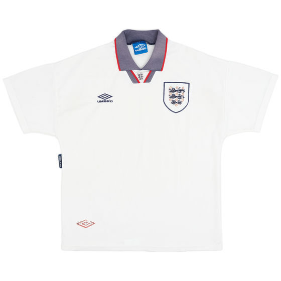 1993-95 England Home Shirt - 7/10 - (L)