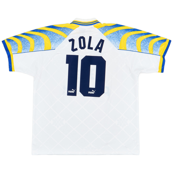 1995-97 Parma Home Shirt Zola #10 - 8/10 - (XL)