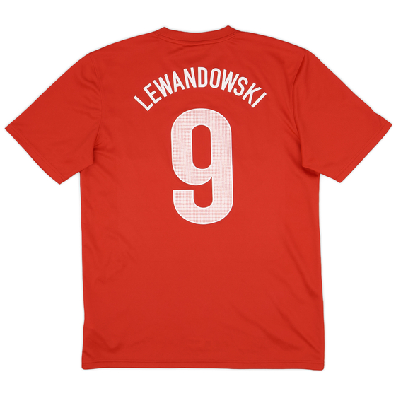 2012-13 Poland Basic Away Shirt Lewandowski #9 - 6/10 - (M)
