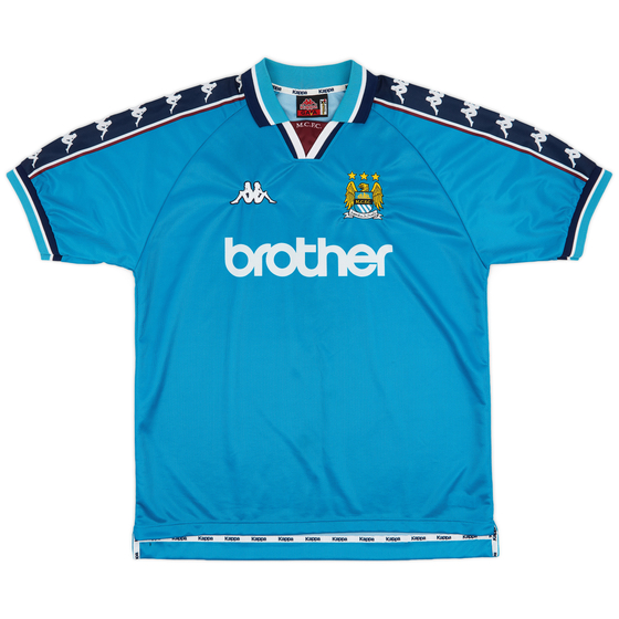 1997-99 Manchester City Home Shirt - 9/10 - (XL)