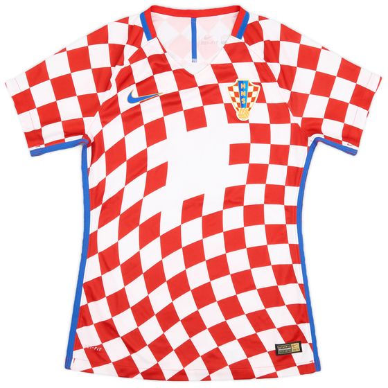 2016-18 Croatia Women's Player Issue Home Shirt - 9/10 - (S)