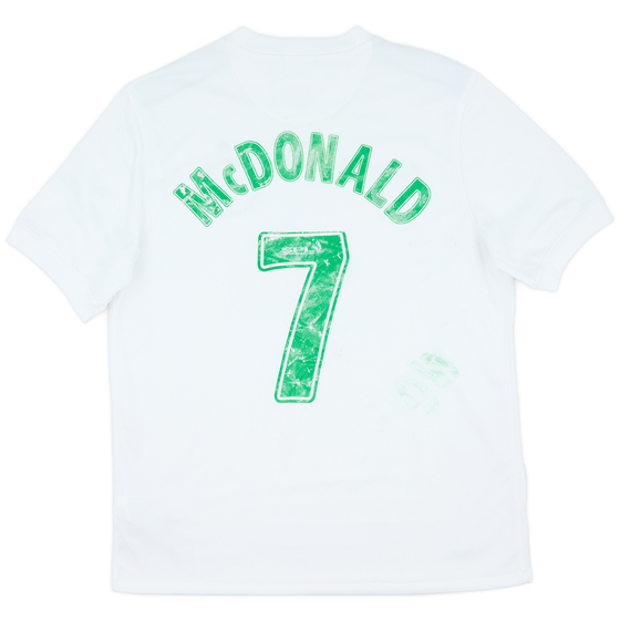 2009-10 Celtic Third Shirt McDonald #7 - 3/10 - (M)