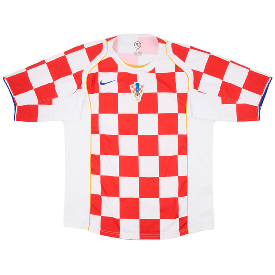 2004-06 Croatia Home Shirt - 7/10 - (L)