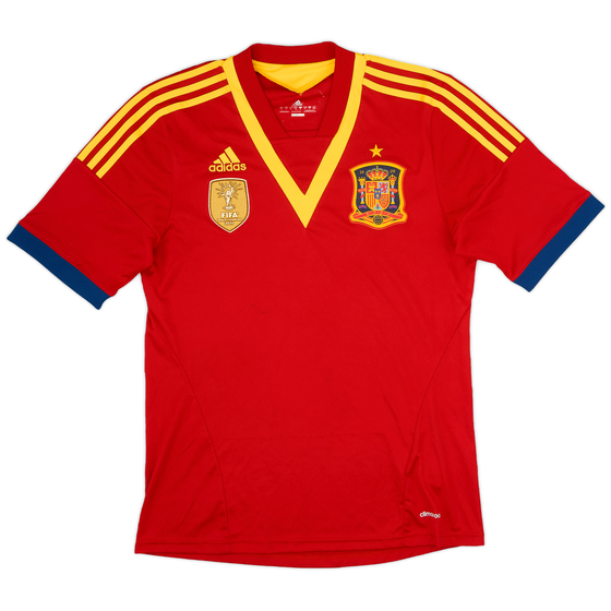 2013 Spain Confederation Cup Home Shirt - 8/10 - (M)