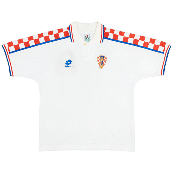 1996-98 Croatia Away Shirt - 7/10 - (L)