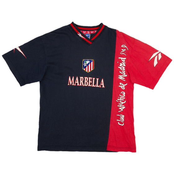 1998-00 Atletico Madrid Reebok Training Shirt - 7/10 - (L)