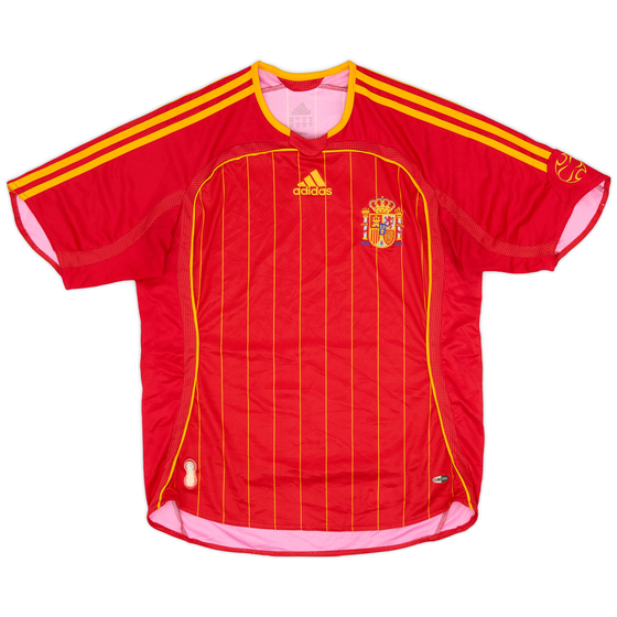 2006-08 Spain Home Shirt - 8/10 - (L.Boys)