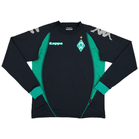 2008-09 Werder Bremen Kappa Training L/S Shirt - 9/10 - (M)
