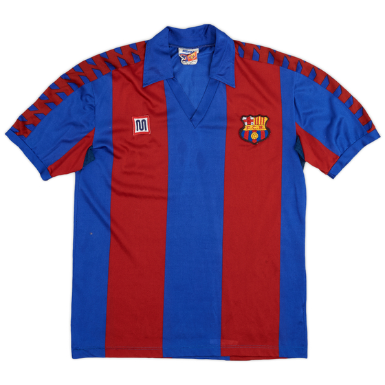 1984-89 Barcelona Home Shirt - 9/10 - (XL.Boys)