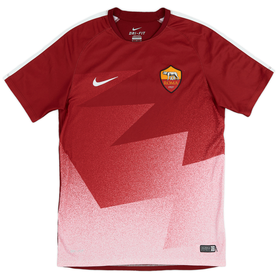 2015-16 Roma Nike Training Shirt - 8/10 - (M)
