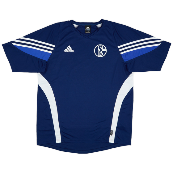 2003-04 Schalke adidas Training Shirt - 7/10 - (L)