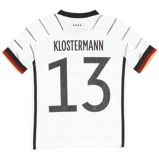 2020-21 Germany Home Shirt Klostermann #13 (XS.Kids)