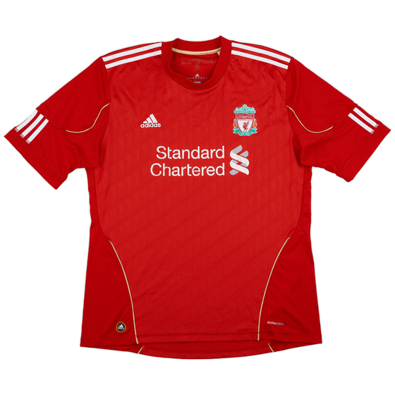2010-12 Liverpool Home Shirt - 7/10 - (XL)