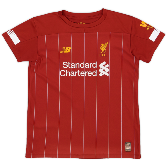 2019-20 Liverpool Home Shirt - 8/10 - (S.Boys)