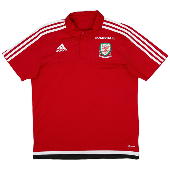 2016-17 Wales adidas Polo Shirt - 9/10 - (M)