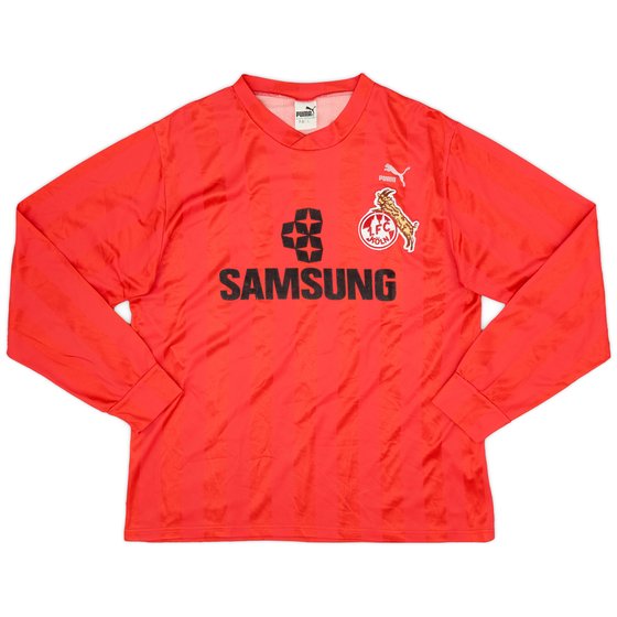 1988-89 FC Koln Away L/S Shirt - 9/10 - (L)