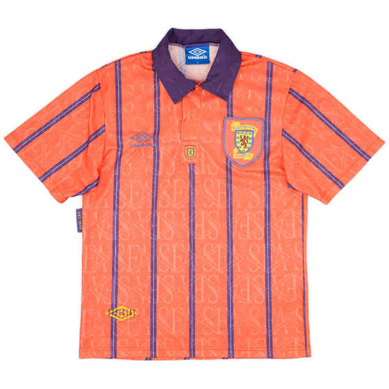 1993-95 Scotland Away Shirt - 9/10 - (S)