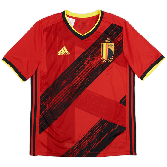 2020-21 Belgium Home Shirt - 8/10 - (L.Boys)