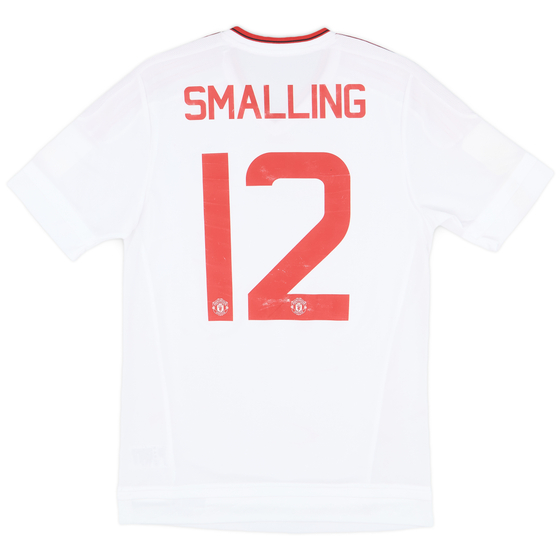 2015-16 Manchester United Authentic Away Shirt Smalling #12 (M)