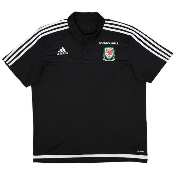 2015-16 Wales adidas Polo Shirt - 9/10 - (XL)