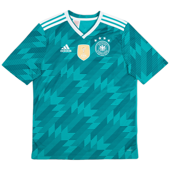 2018-19 Germany Away Shirt - 9/10 - (XL.Boys)