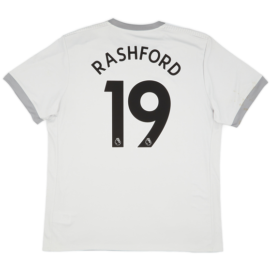2017-18 Manchester United Third Shirt Rashford #19 (XL)