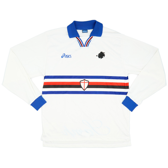 1997-98 Sampdoria Away L/S Shirt - 8/10 - (XL)