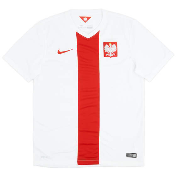 2014-16 Poland Home Shirt - 8/10 - (M)