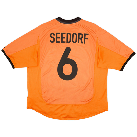 2000-02 Netherlands Home Shirt Seedorf #6 - 7/10 - (XL)