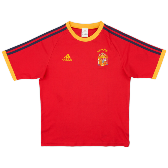 2003-04 Spain adidas Training Shirt - 8/10 - (L.Boys)