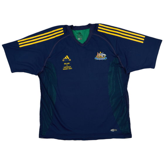 2002-03 Australia 'vs Ireland' Player Issue Away Shirt - 4/10 - (XL)