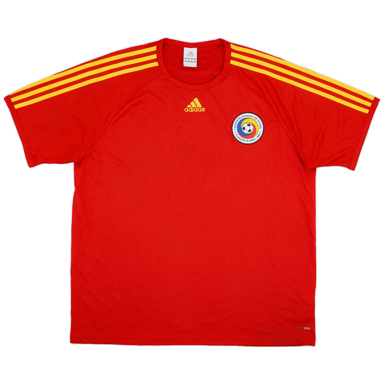 2010-11 Romania adidas Training Shirt - 8/10 - (XL)