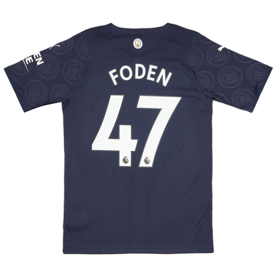 2021-22 Manchester City Authentic Third Shirt Foden #47 (XL)