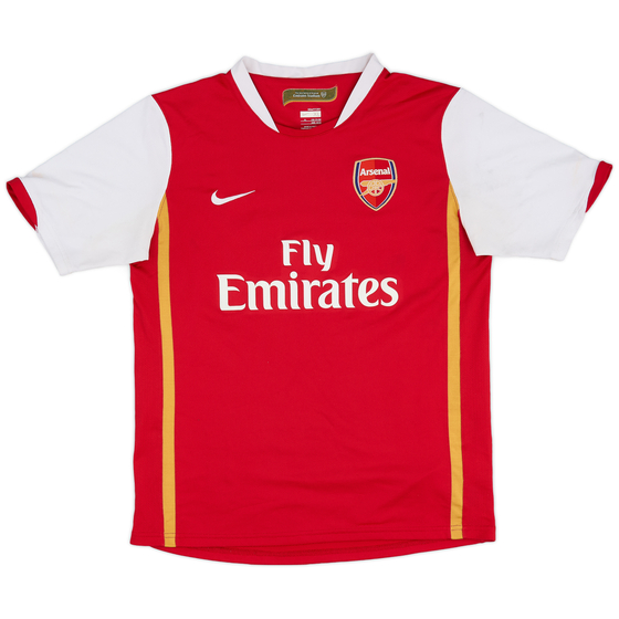2006-08 Arsenal Home Shirt - 7/10 - (XL.Boys)