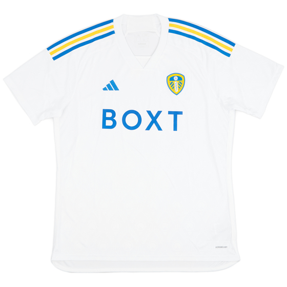 2023-24 Leeds United Home Shirt - 8/10 - (XL)