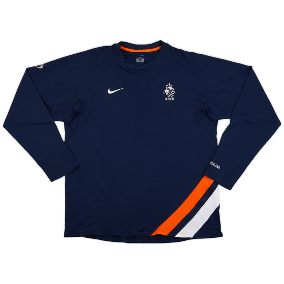 2006-08 Netherlands Nike Training L/S Shirt - 9/10 - (XL)
