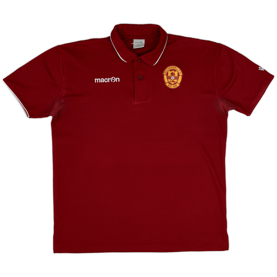 2015-16 Motherwell Macron Polo Shirt - 9/10 - (L)