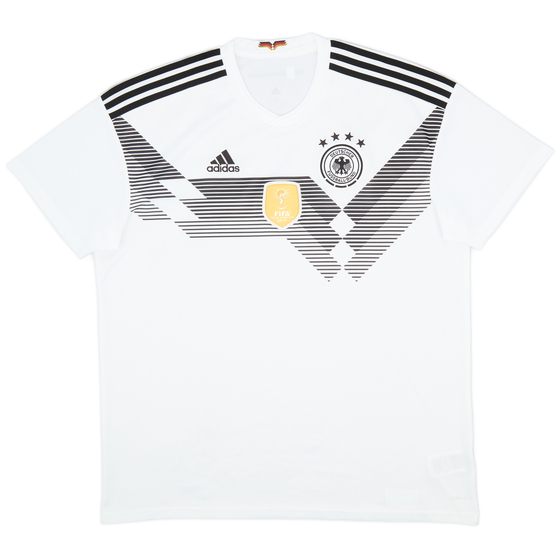 2018-19 Germany Home Shirt - 8/10 - (XL)